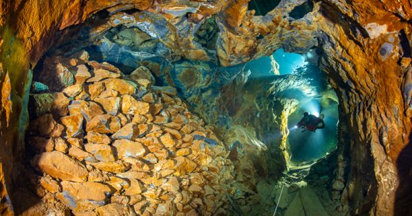Opal Mine Cave Diving