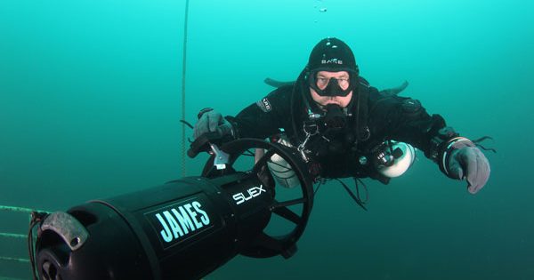 James Underwater