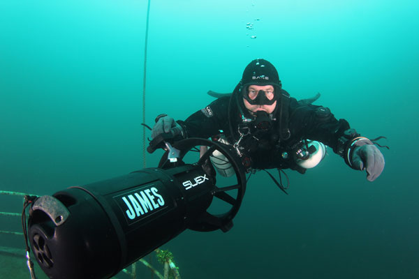 James Underwater