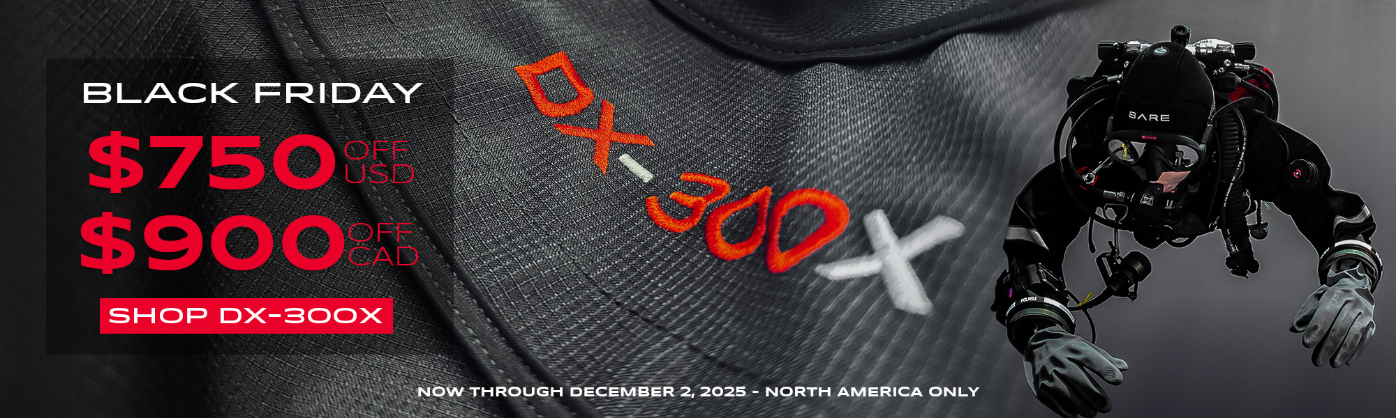 DX-300X Black Friday Slider