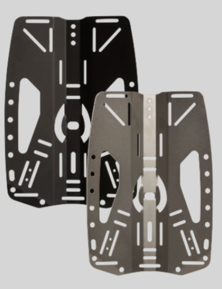 Backplates - Aluminum and Stainless Steel